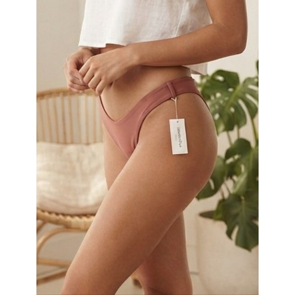 Somerfield Swim Brown High Waist Women’s Bikini Bottom – Small NWT